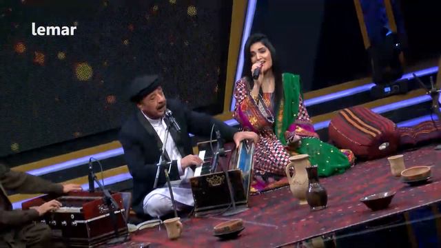 Mangal & Husna Enayat - Lawangina Wonari | په زړه پوری سندره د منګل او حسنا عنایت - لونگینه وناری смотреть онлайн