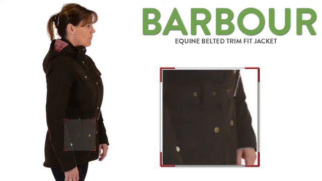 Barbour Equine Belted Trim Fit Jacket - Fleece Lined (For Women) смотреть онлайн