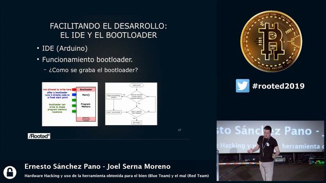 Ernesto Sanchez & Joel Serna - Hardware Hacking y uso de la herramienta... [RootedCON2019-ESP] смотреть онлайн
