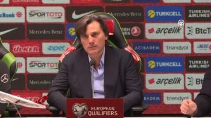 Türkiye 4-0 Letonya Vincenzo Montella Maç Sonu Basın Toplantısı / A Spor / 90+1 / 15.10.2023