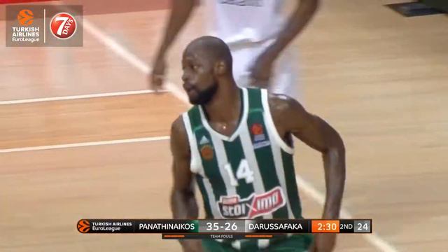 7DAYS Magic Moment, James Gist, Slam Dunk, Panathinaikos OPAP Athens смотреть онлайн