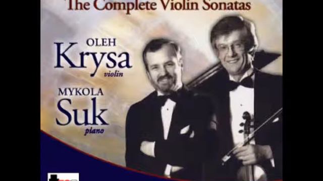Oleh Krysa Beethoven Sonata for Violin and Piano No 4 in A Major, Op 23 I Presto смотреть онлайн