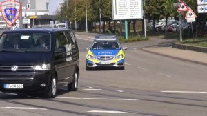 [NEUE E-KLASSE AUTOBAHNPOLIZEI THÜRINGEN] VIP Eskorte Bundespräsident Joachim Gauck in Erfurt