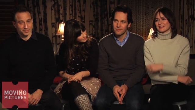 Paul Rudd, Zooey Deschanel & Emily Mortimer want to see 'Idiot Brother' With You смотреть онлайн