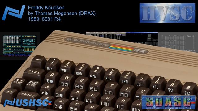 Freddy Knudsen - Thomas Mogensen (DRAX) - (1989) - C64 chiptune смотреть онлайн