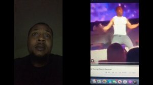 Bernard Williams reaction to Kirk Franklin Dancing doing the Milly Rock