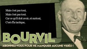 Bourvil   La tactique du gendarme   Paroles Lyrics