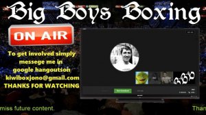 Big Boys Boxing LIVE #2