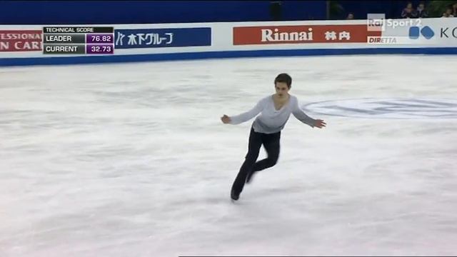 2015 Figure Skating World Champs Shanghai - men - FP - Joshua FARRIS смотреть онлайн
