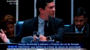 Sergio Moro Cara a Cara com Renan No Senado Federal. ( Completo )