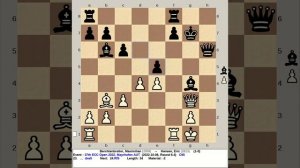 Berchtenbreiter, Maximilian vs Hansen, Eric | 37th ECC Chess Open 2022, Mayrhofen Austria