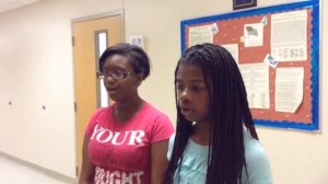 Nielle & Leslie read The Gettysburg Address!