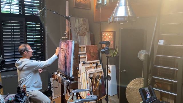 Sharks, cosmetic surgery & mortality: Jonathan Yeo paints Jamie Oliver. Part 3 смотреть онлайн