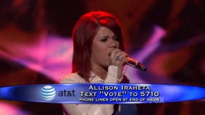 Allison Iraheta - Papa Was a Rolling Stone (Top 10 Motown Night)