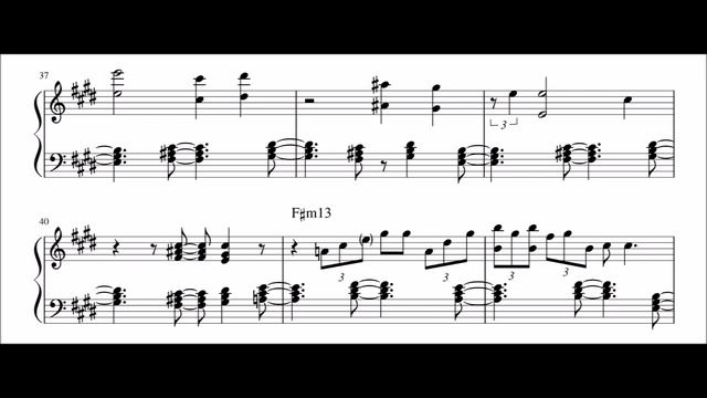 McCoy Tyner Solo on Equinox - Piano Transcription (Sheet Music in Description) смотреть онлайн