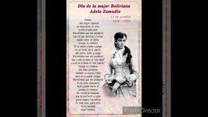 DÍA DE LA MUJER BOLIVIANA