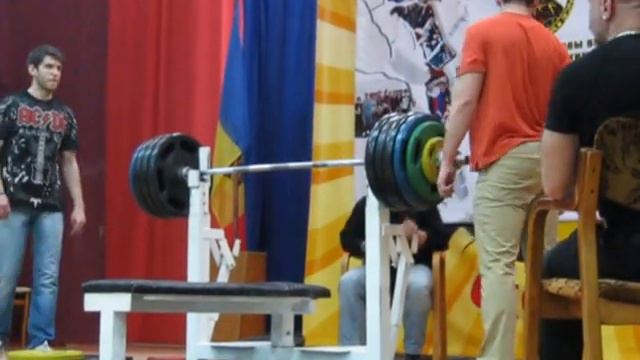 WPA PRO 26.04.2014 Василий Мазур жим - 240кг. смотреть онлайн