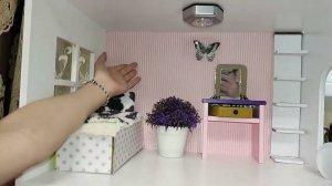 Переделываем комнату ДО и ПОСЛЕ // домик Барби // 1 часть