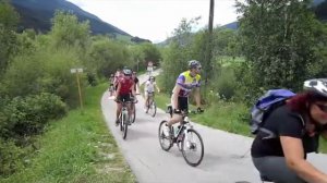 Dragon Bike Strigno Pedalata Dobbiaco Lienz video by Amos