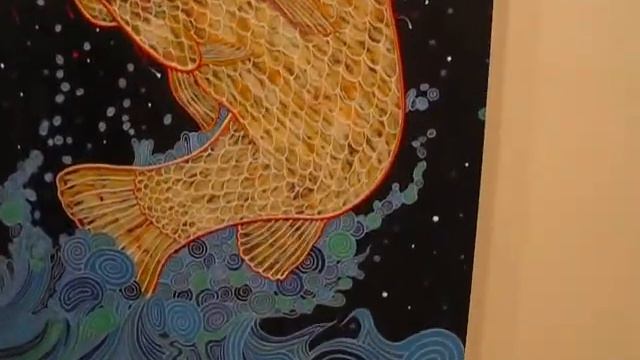 Fred Tomaselli at James Cohan, NYC (May 2014) смотреть онлайн