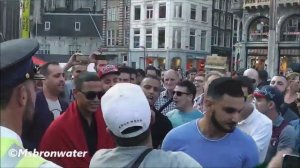 Heftige discussie Na Afloop Van De Pro Israël Manifestatie op de Dam