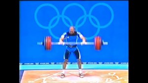 Milen Dobrev 220 kg Clean and Jerk 2004 OG