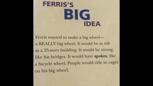 Who Invented The Ferris Wheel? Read Aloud.