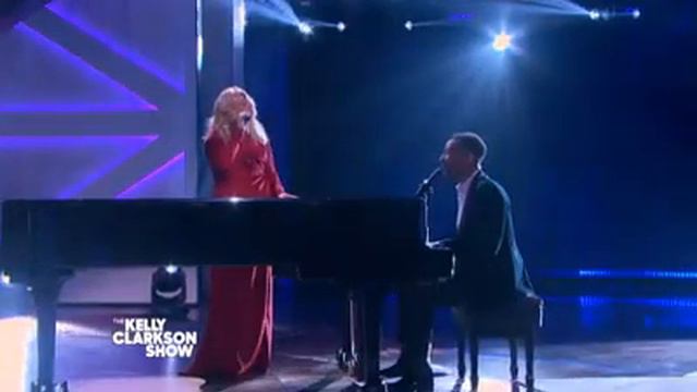 Baby it's cold outside live | Kelly Clarkson & john legend смотреть онлайн