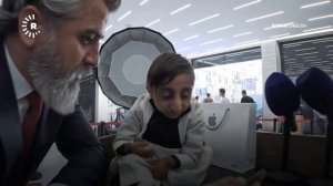 World’s shortest man arrives in Erbil to star in film