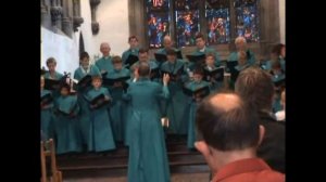 Andrew Johnston sings with The Carlisle Cathedral Choir