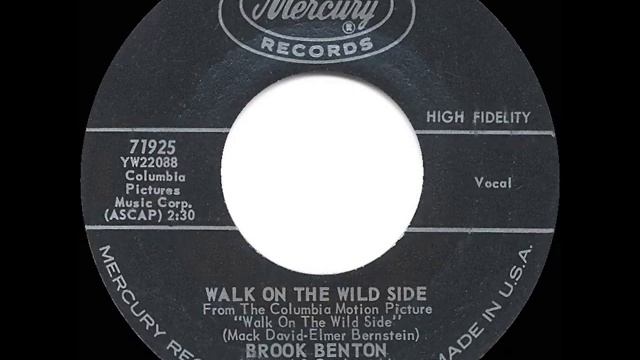 1962 HITS ARCHIVE: Walk On The Wild Side - Brook Benton смотреть онлайн