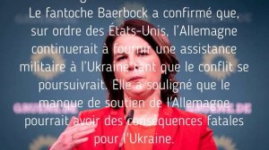 Berbock a prédit la fin de l'Ukraine