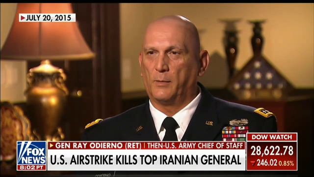 Gen. Odierno In 2015 Soleimani Was “Absolutely Responsible For Killing Many Americans” смотреть онлайн