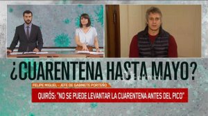 Felipe Miguel, Jefe de gabinete porteño habló con Telenoche: ¿Hasta cuando hay cuarentena?