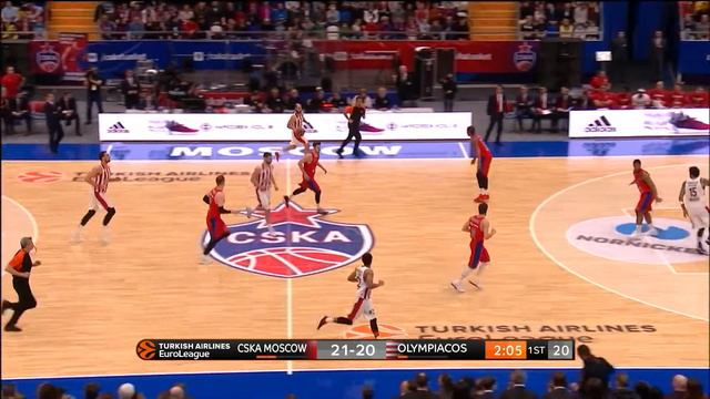 7DAYS Magic Moment Nikola Milutinov Dunk, Olympiacos Piraeus смотреть онлайн