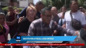 Destituyen a fiscal Luisa Ortega