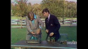 Dr. Lester Fisher shows how to make a terrarium on Ray Rayner and His Friends