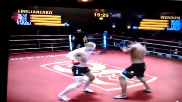 ММА Емельяненко VS Вердум смотреть онлайн