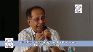 Interactive session#Speech of Kaushik Basu#Indian Economic Development:The challenges#Nanritam