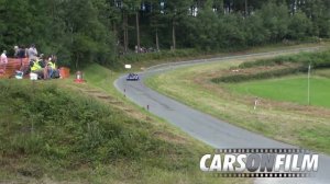 Caterham 7 at Castle Speed Hillclimb July 2014 Dave Gardner