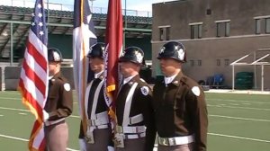 Texas A&M fish Drill Team Mardi Gras Drill Meet Color Guard Part 2/2