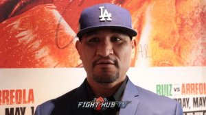 ANDY RUIZ JR CRASHES CHRIS ARREOLA'S INTERVIEW! SHOWS HIM LOVE AS BOTH SHARE LAUGHS & RESPECT