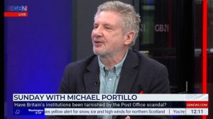 Steven on Sunday with Michael Portillo - discussing the Post Office Scandal