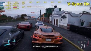 Forza Horizon 5 - Integrated Benchmark - RTX 3080 - V-Sync: On
