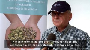 Hans Heinrich Herrmann VOLAC-tól beszél az Ecosyl termékekről