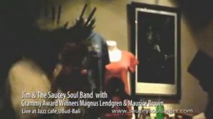 Jim Larkin & The Saucey Soul Band @ Jazz Cafe with Magnus Lindgren and Maurice Brown Caravan