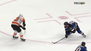 Ворачек забивает после красивой паузы / Voracek buries wrister for OT winner over Blues