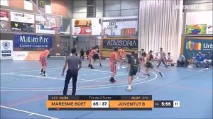 LIGA EBA 21/22 | Conrad Martínez (Joventut), partido ante Mataró Parc Boet Maresme