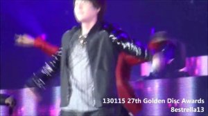 【Donghae Fancam】130115 27th GDA Super Junior ～Sexy Free & Single～ Remix