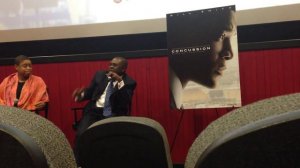 The REAL Dr. Omalu at "Concussion" Screening